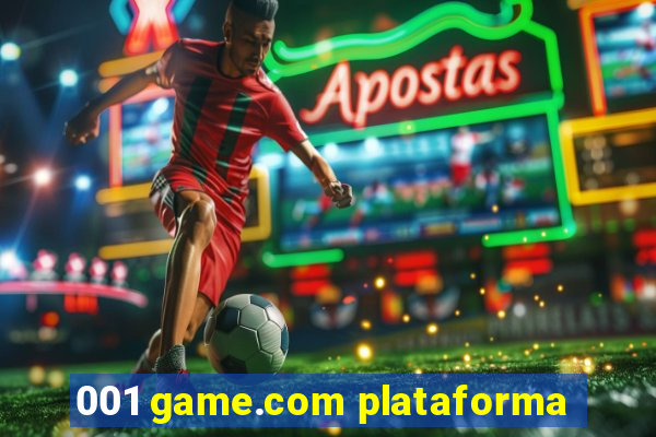 001 game.com plataforma